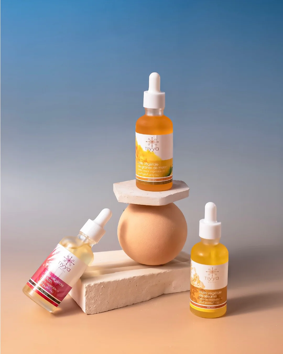 Des textures précieuses, une efficacité naturelle.